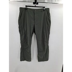 Columbia OmniShade Mens Green Cargo Pants‎ 38x30 Altered To 38x25